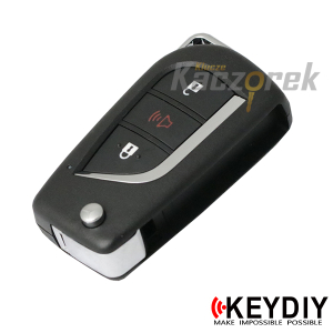 Keydiy 049 - B13-2+1 - klucz surowy - pilot